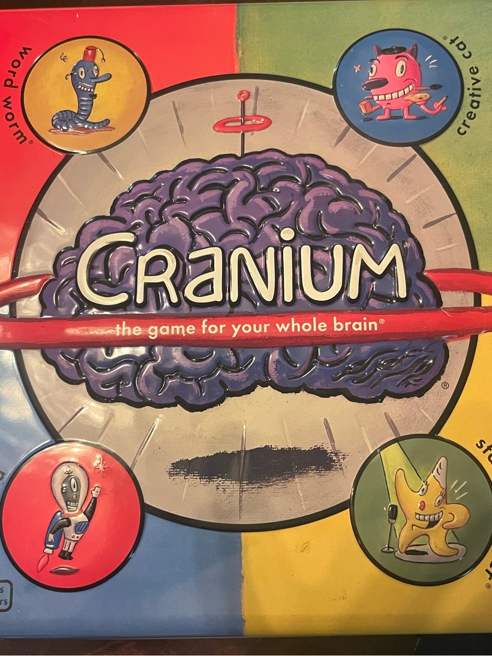 Vintage Cranium Board Game Metal Tin Edition - Complete Family Party Game